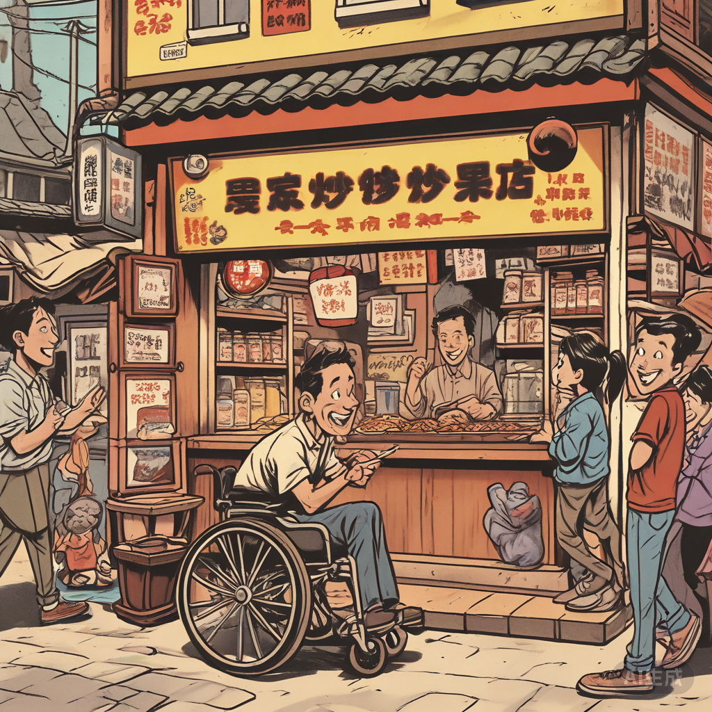 温情排解，守护残疾炒货店老板