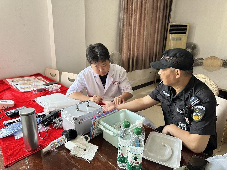 钱江商城发展中医健康诊疗活动