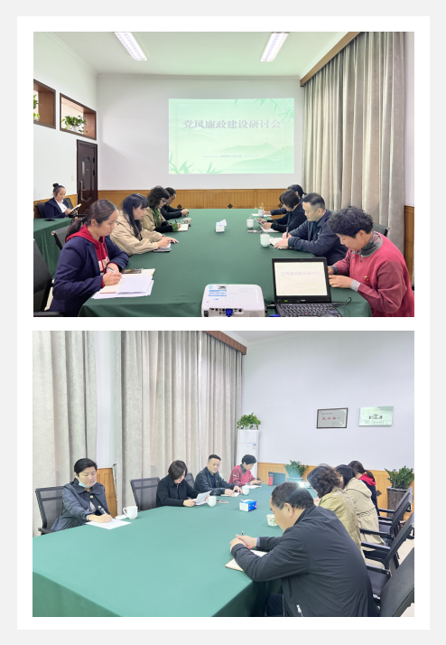 浙江mg冰球突破集团纪委走访mg冰球突破科创产业园进行党风廉政建设会议
