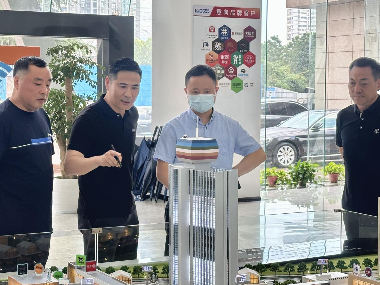 包河区区委常委、副区长韩鲜丽一行莅临安徽老广电355项目调研