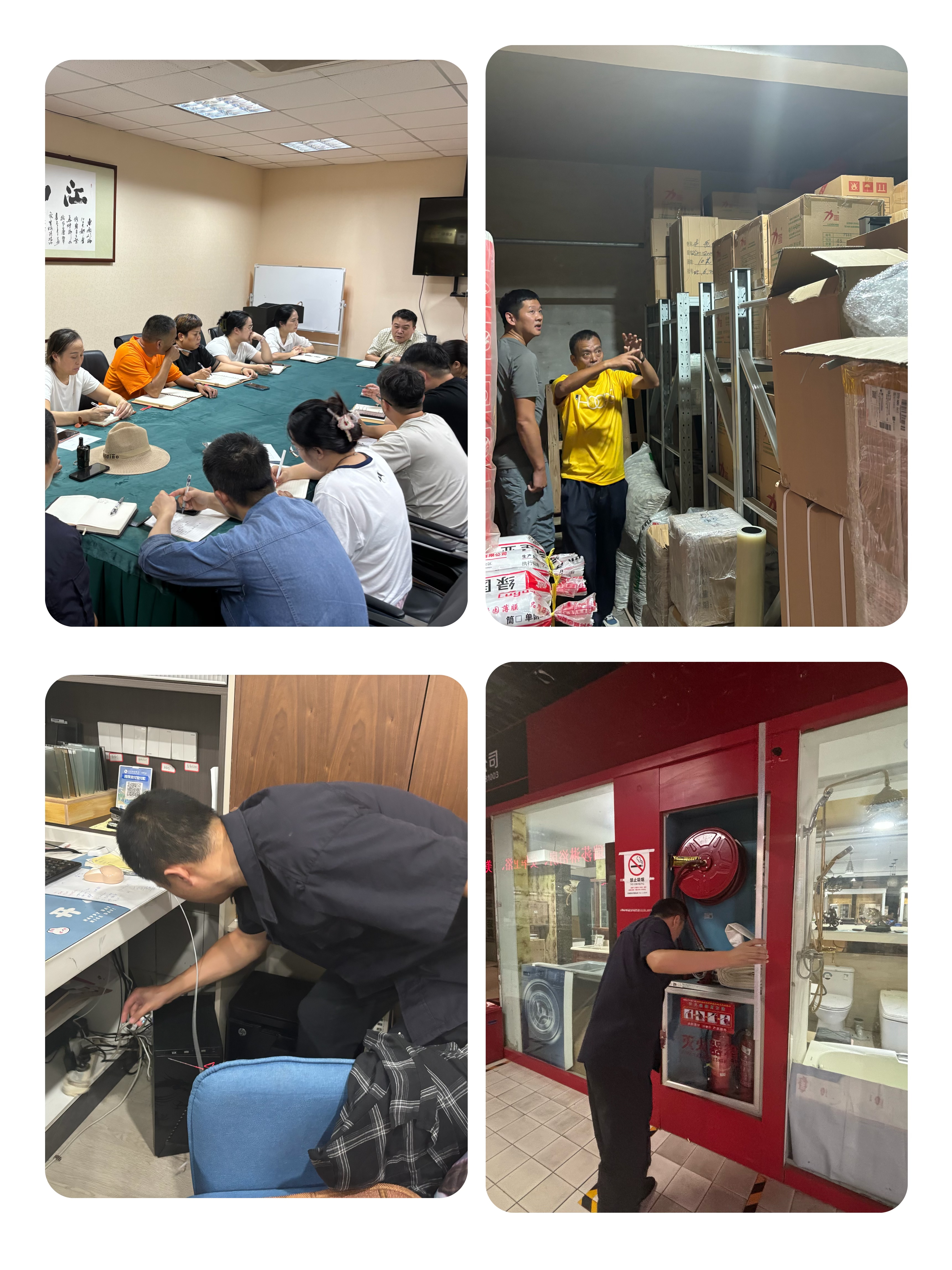 发展节前消防查抄，筑牢消防安全防线
