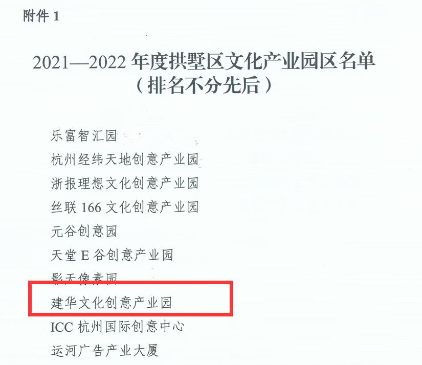 mg冰球突破文创园获评拱墅区文化产业园区